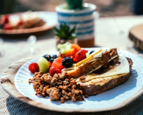 Corporate Retreat Campfire Meal