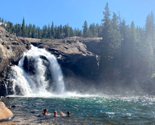 Corporate Retreat Waterfall