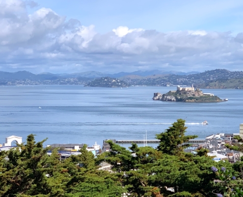 Alcatraz View from San Francisco