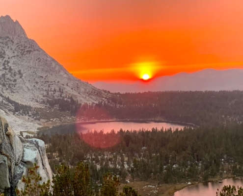 Yosemite Backcountry Sunset