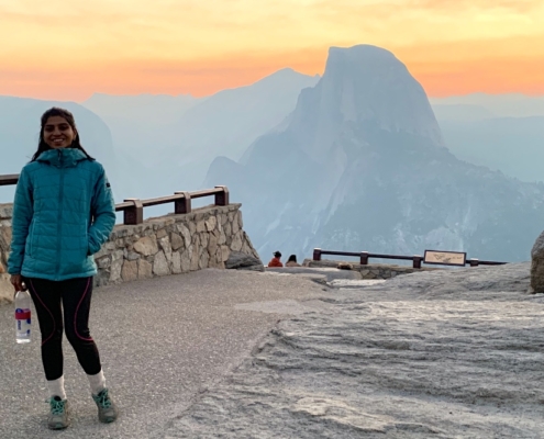 Yosemite Sunrise Half Dome