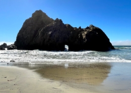 Keyhole Rock in Big Sur